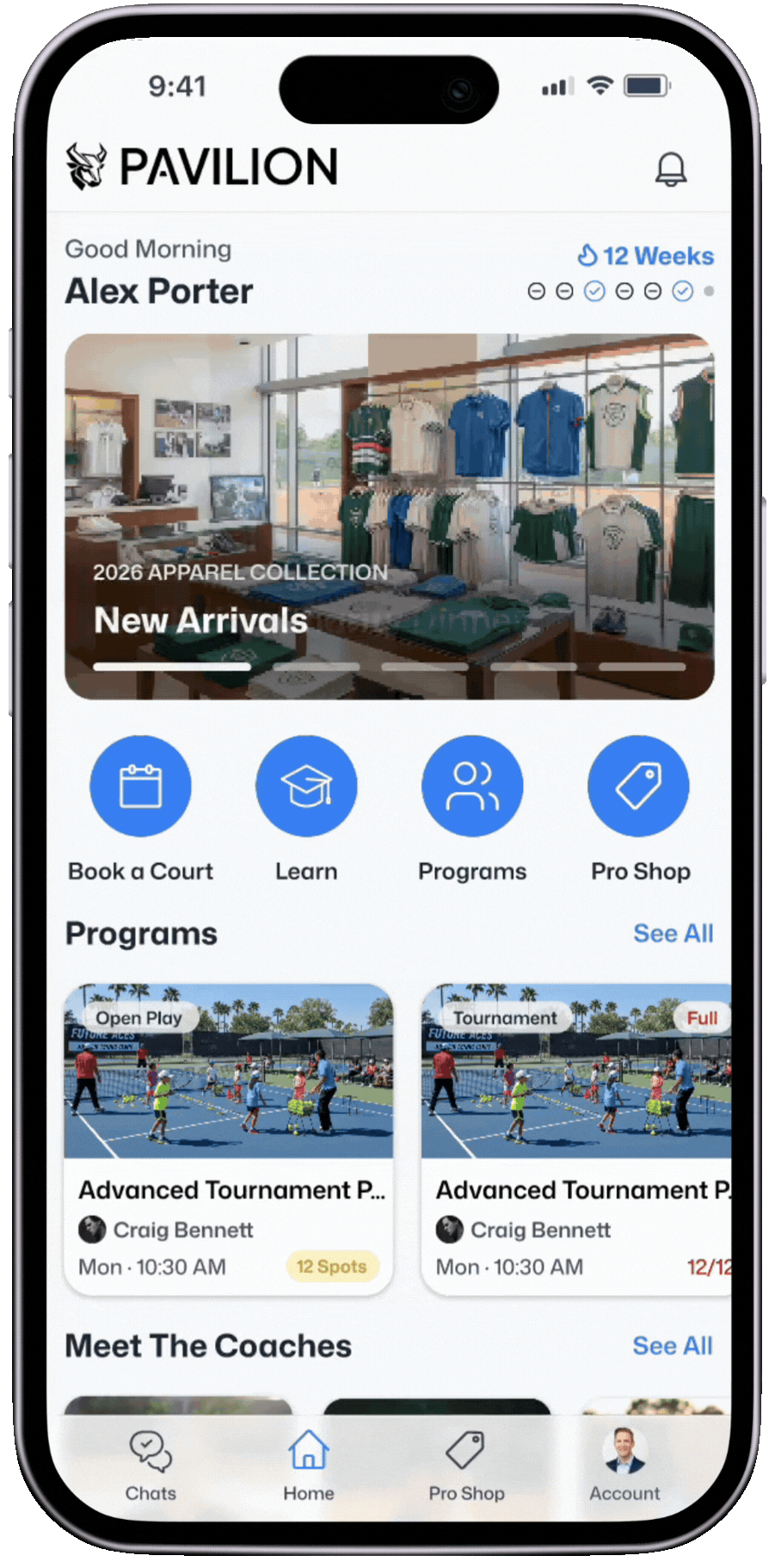 Mobile app animation
