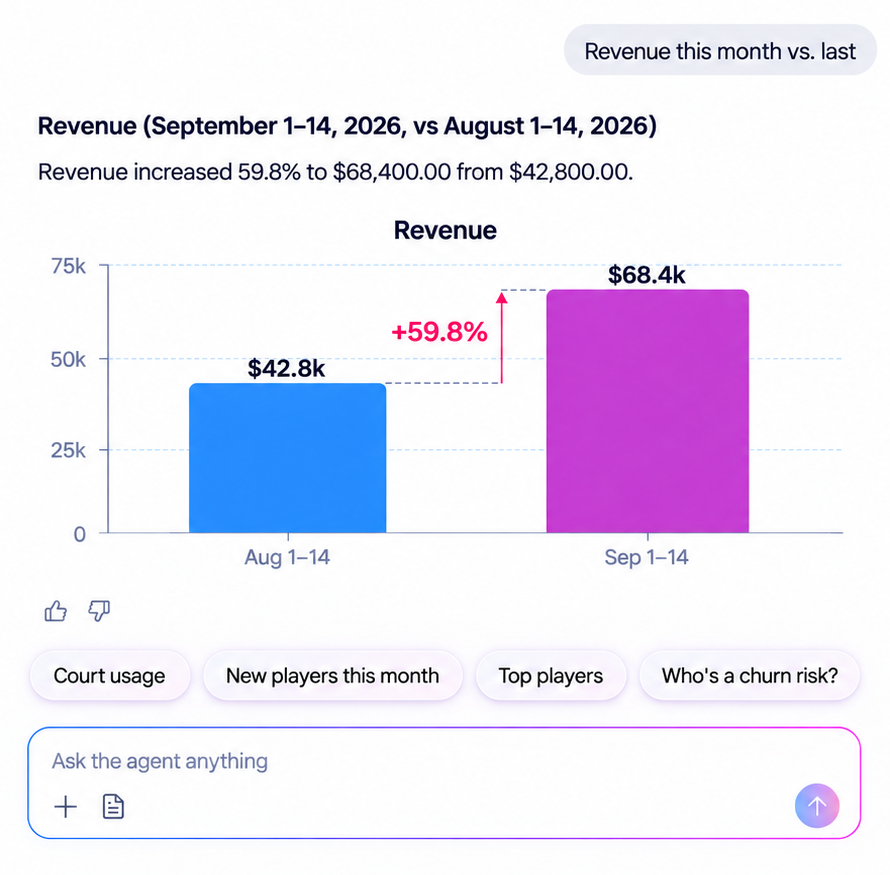 Pavilion AI agent revenue insights